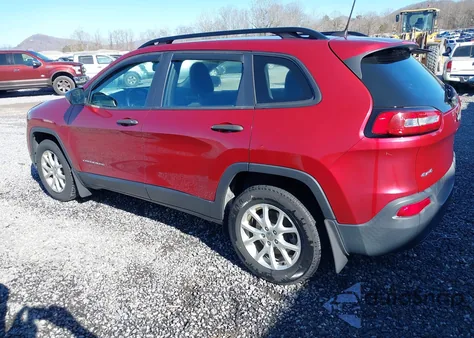 2016 Jeep Cherokee Sport z USA, uszkodzony, nr VIN 1C4PJMAB7GW152772